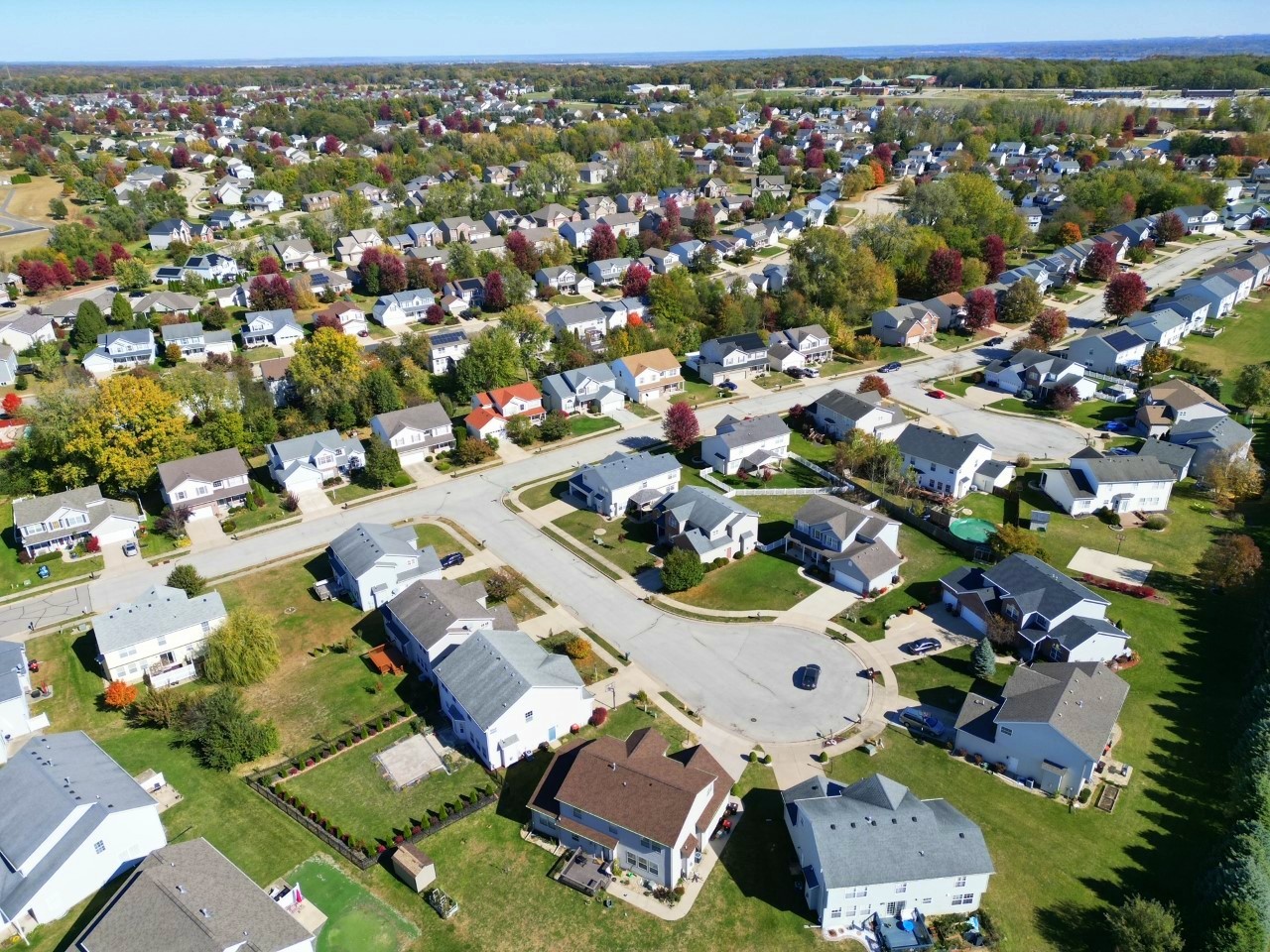 Illinois residential neighborhood