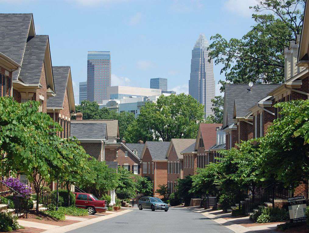 North Carolina residential neighborhood
